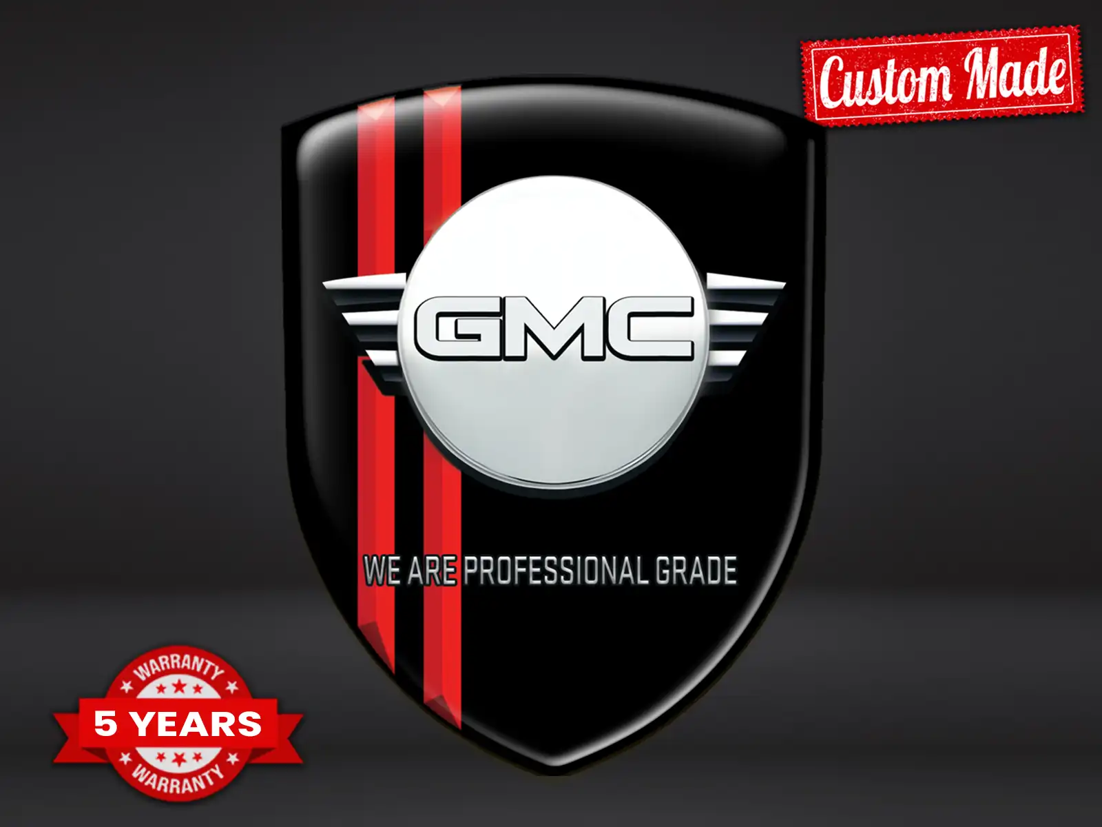 GMC Abzeichen Max Robust Stilvoll Pro Performance Edition